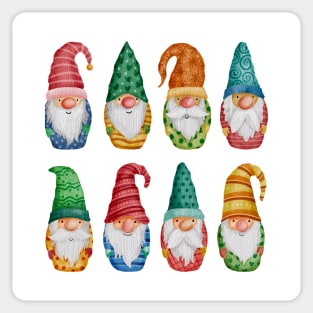 Christmas Gnomes Collection Sticker